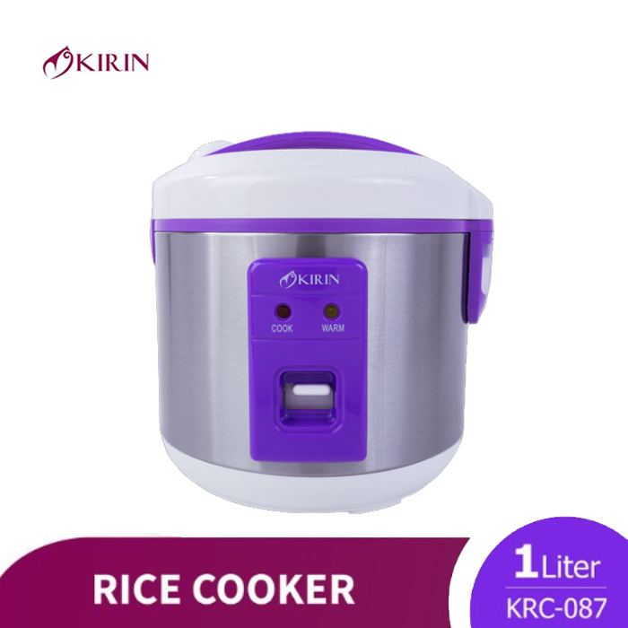 Kirin Rice Cooker 3in1 1 Liter - KRC087 | KRC-087 Purple